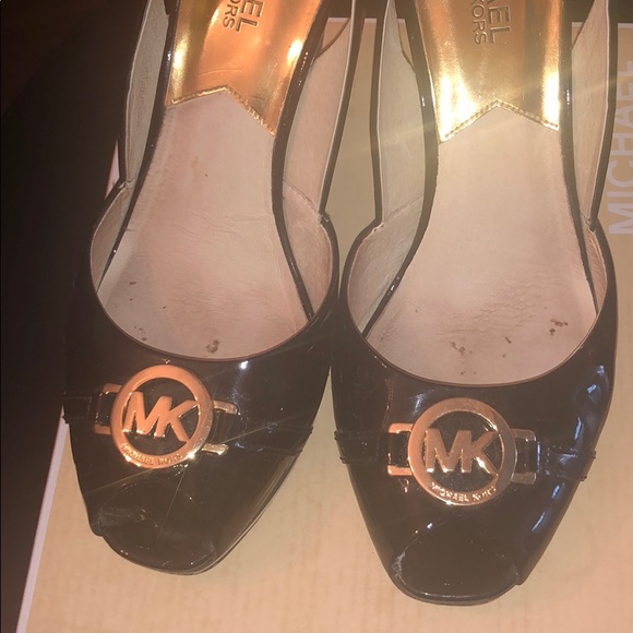Michael Kors wedges shoes size 8 - Picture 5 of 6